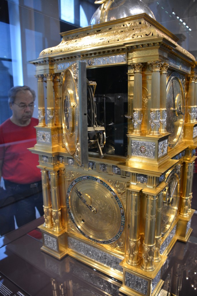 This is the most fascinating clock I have ever seen--a mechanical machine which can track the positions of all the planets including Saturn's ~30 year orbit!